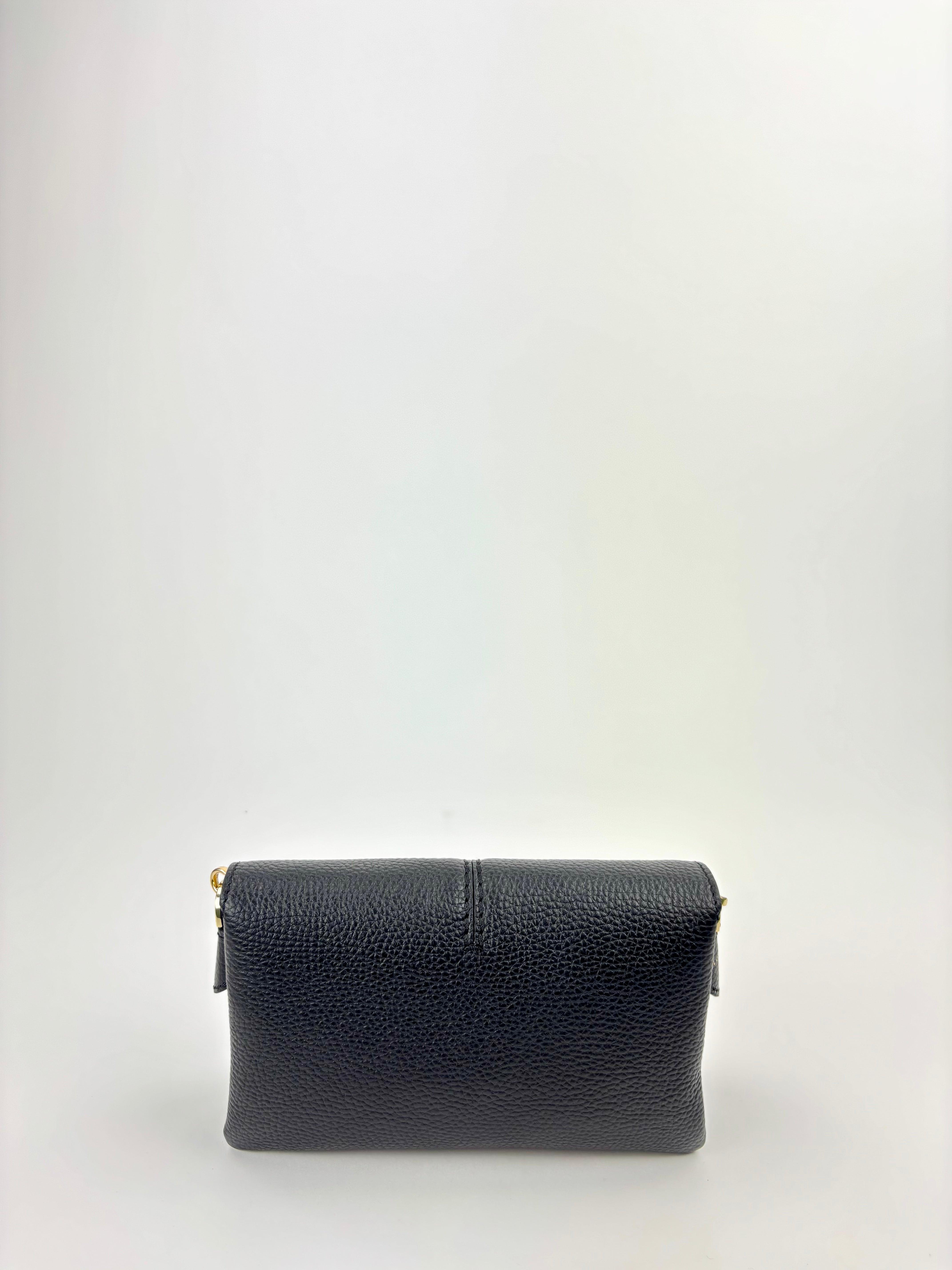 LORISTELLA Clea Duo Compartment Clutch Black - Big Bag NY 3