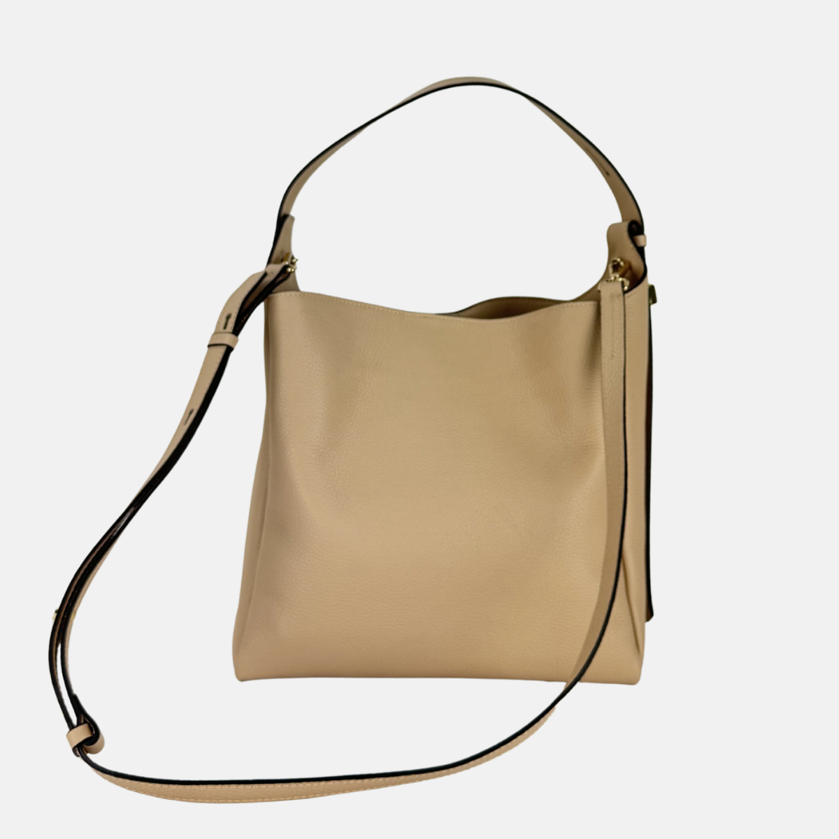 LORISTELLA EVA Large Leather Bucket Bag - Big Bag NY