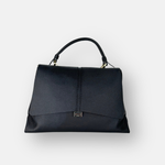 LORISTELLA Kendall Satchel Bag in Black - Big Bag NY