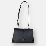 LORISTELLA Kendall Satchel Bag in Black - Big Bag NY