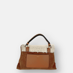 LORISTELLA Kendall Shearling Satchel Bag - Big Bag NY