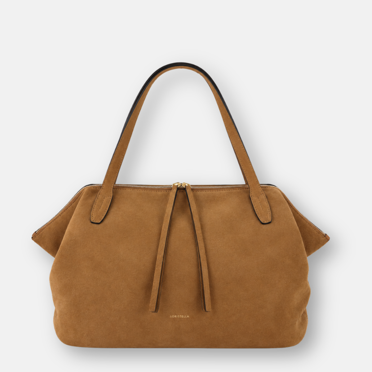 LORISTELLA Large Suede Gem Sigaro Handbag - Big Bag NY