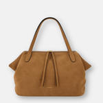 LORISTELLA Large Suede Gem Sigaro Handbag - Big Bag NY
