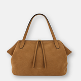 LORISTELLA Large Suede Gem Sigaro Handbag - Big Bag NY