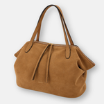 LORISTELLA Large Suede Gem Sigaro Shoulder Bag - Big Bag NY