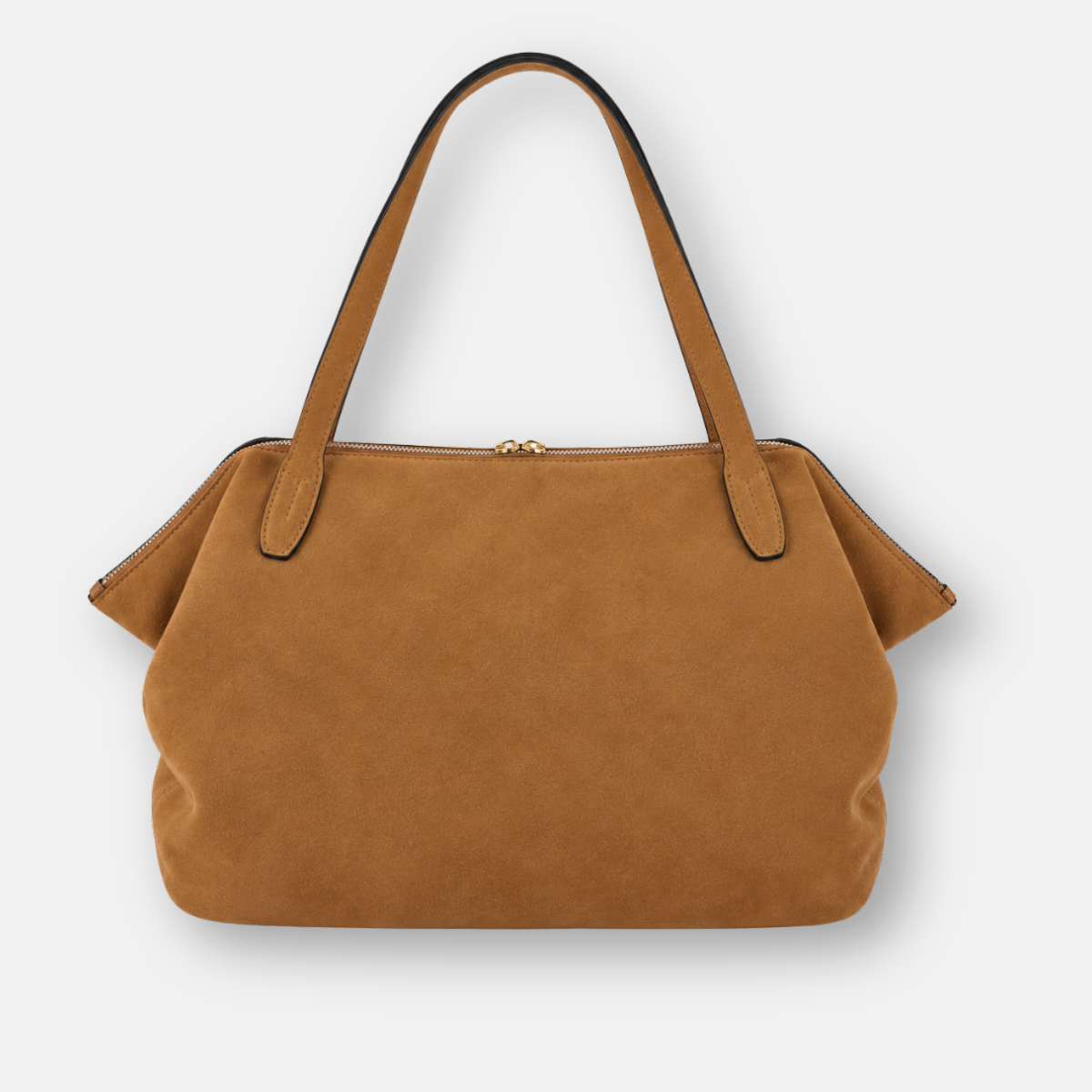 LORISTELLA Large Suede Gem Sigaro Shoulder Bag - Big Bag NY
