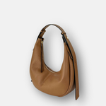 LORISTELLA Sandy Leather Banana Hobo and Crossbody - Big Bag Ny