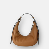LORISTELLA Sandy Leather Banana Hobo and Crossbody - Big Bag NY