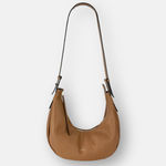 LORISTELLA Sandy Leather Banana Hobo and Crossbody - Big Bag Ny