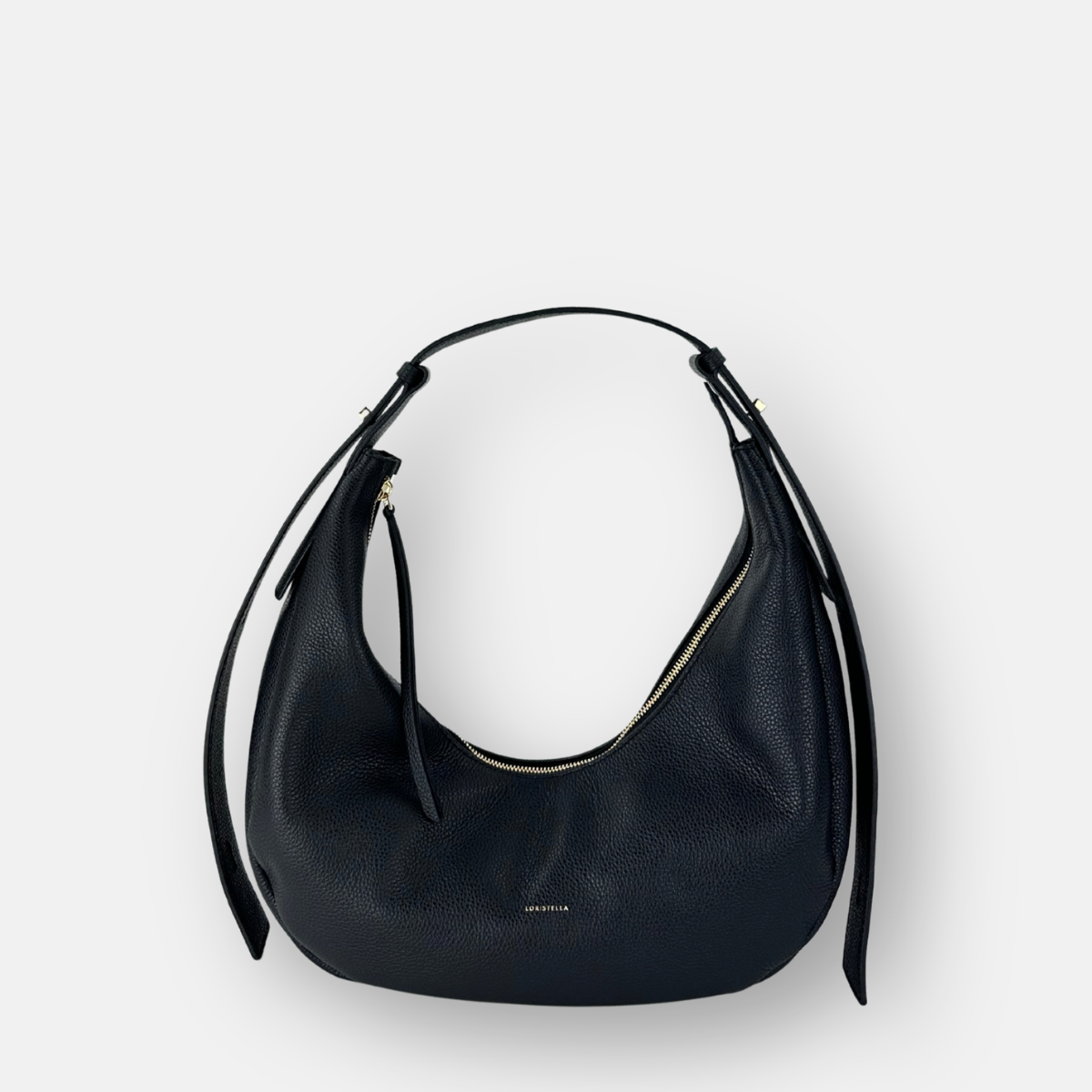 LORISTELLA Sandy Leather Banana Hobo and Crossbody - Big Bag NY