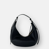 LORISTELLA Sandy Leather Banana Hobo and Crossbody - Big Bag NY