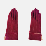 L'Apero Broderie Cashmere Texting Gloves - Big Bag NY