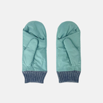 L'Apero DAMIER 2 Quilted Mittens Mint - Big Bag NY