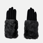 L'Apero Flottante Fur Cuff Gloves - Big Bag NY