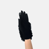 L'Apero Flottante Fur Cuff Gloves