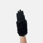 L'Apero Flottante Fur Cuff Gloves - Big Bag NY