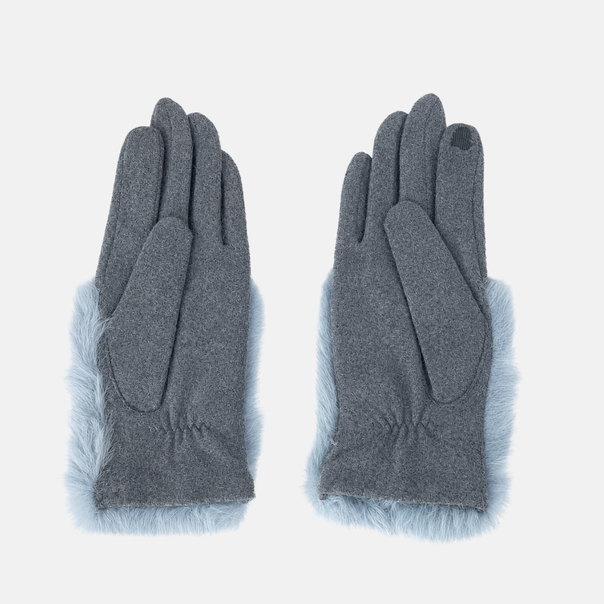 L'Apero Flottante Fur Cuff Gloves - Big Bag NY