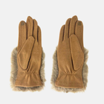 L'Apero Flottante Fur Cuff Gloves - Big Bag NY