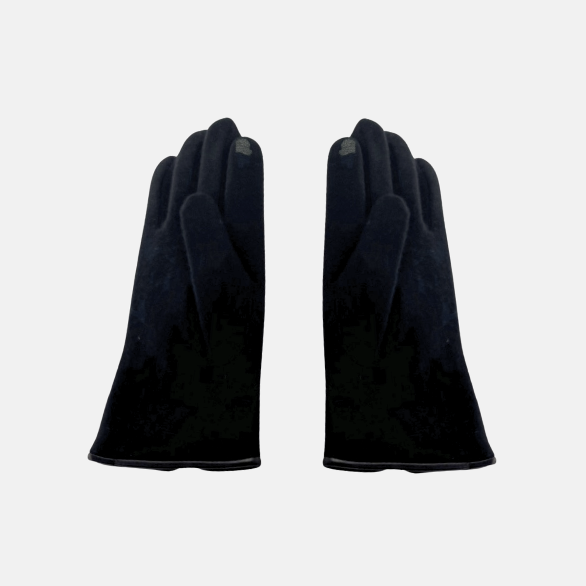 L'Apero Montagne Cashmere Texting Glove Black - Big Bag NY