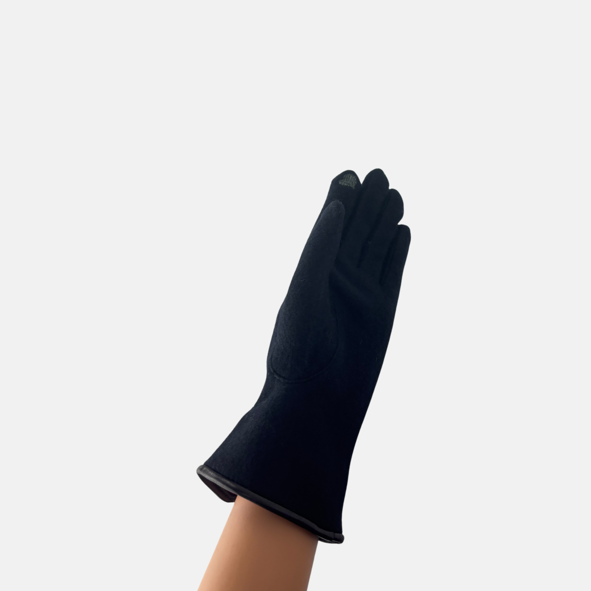 L'Apero Montagne Cashmere Texting Glove Black - Big Bag NY 
