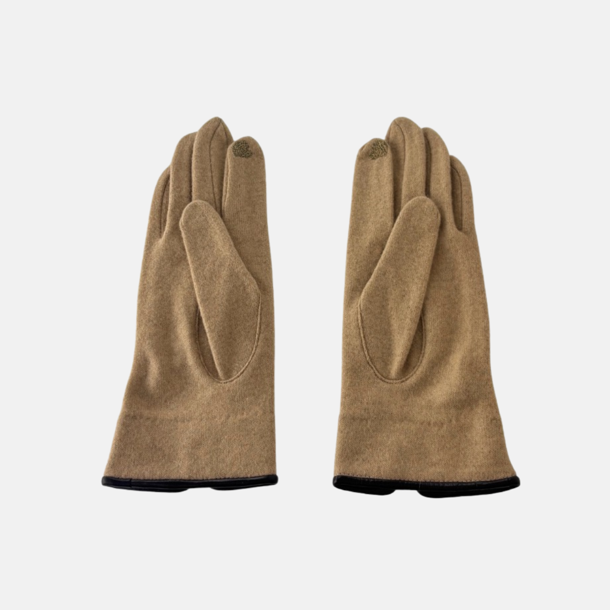 L'Apero Montagne Cashmere Texting Glove Camel - Big Bag NY