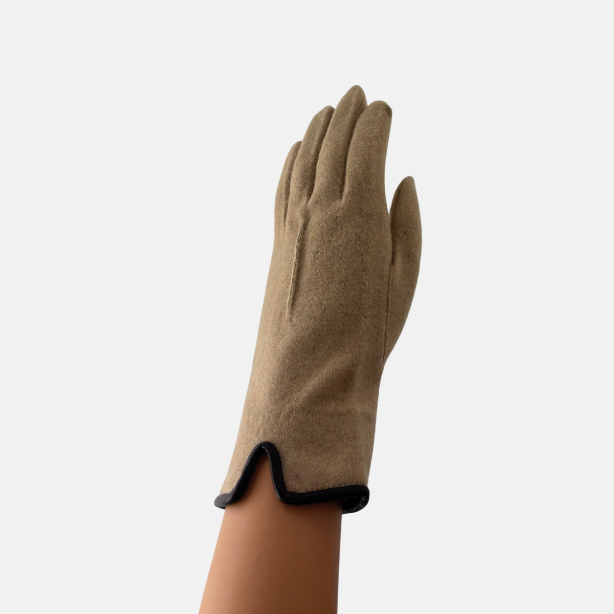 L'Apero Montagne Cashmere Texting Glove Camel - Big Bag NY 