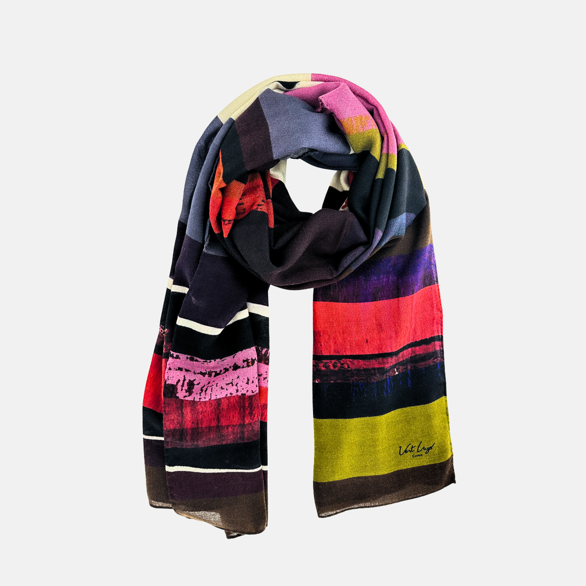 La Vita e Bella Wool Long Scarf - Big Bag NY