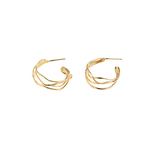 Laure Mory Bijoux Lambra Hoops - Big Bag NY