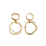 Laure Mory Bijoux Lambra Post Double Drops - Big Bag NY