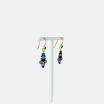 Le Fourbi de Capucine Green and Multicolor Beaded Drop Earrings2-Big Bag NY