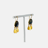 Le Fourbi de Capucine Labradorite Drop Earrings Teardrop Charms2-Big Bag NY