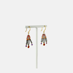 Le Fourbi de Capucine Ruby and Amethyst Chandelier Earrings =Big Bag NY 2