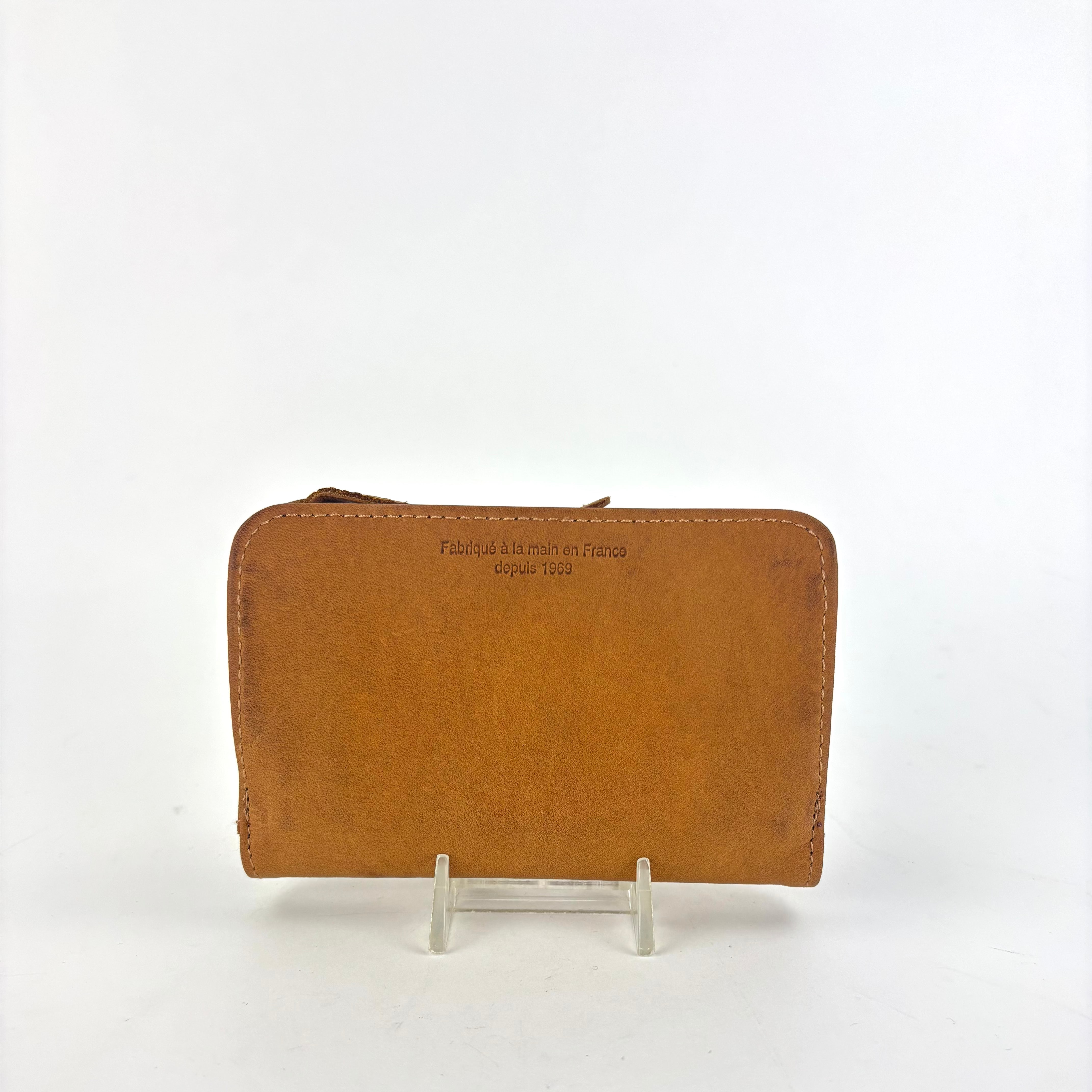 Les Ateliers Foures Fold Over Wallet with Zippered Coin Compartment - Big Bag NY