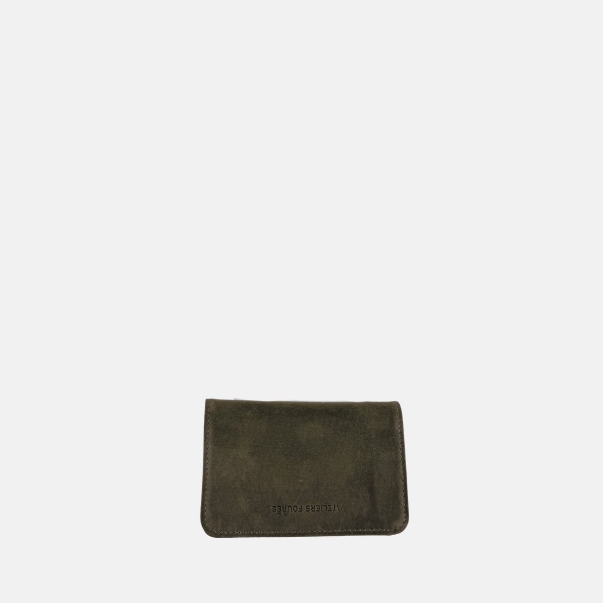 Les Ateliers Foures Fold Over Wallet with Zippered Coin Compartment - Big Bag NY