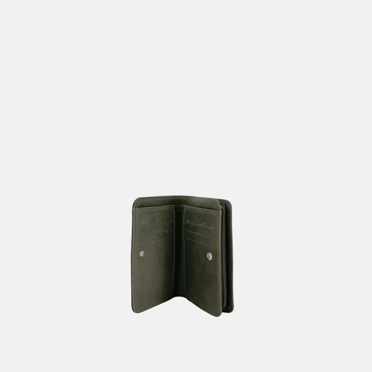 Les Ateliers Foures Fold Over Wallet with Zippered Coin Compartment - Big Bag NY