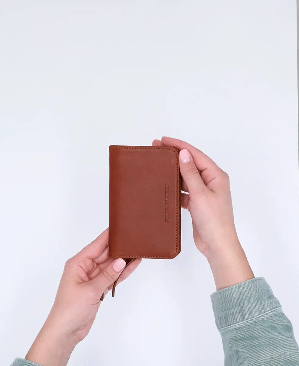 Les Ateliers Foures Fold Over Wallet with Zippered Coin Compartment - Big Bag NY
