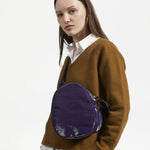 Jack Gomme KANGOUROU Linen Sling Bag in Purple - Big Bag NY