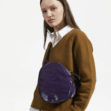 Jack Gomme KANGOUROU Linen Sling Bag in Purple - Big Bag NY