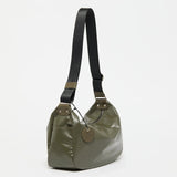 Liris Light Leather Shoulder Bag in Lichen - Big Bag NY