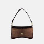MINIBAG Medium Turn Lock Flap Shoulder Bag Copper - Big Bag NY