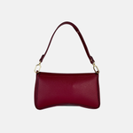MINIBAG Medium Turn Lock Flap Shoulder Bag Vino Wine back - Big Bag NY