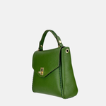MINI BAG Medium Turn Lock Top Handle Bag Agave Green side - Big Bag NY