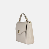 MINI BAG Medium Turn Lock Top Handle Bag stone - Big Bag NY 1
