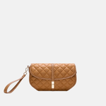 MZ WALLACE Astor Small Convertible Clutch in Cognac - Big Bag NY