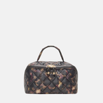 MZ WALLACE Metro Accordion Cosmetic Case In Tortoise - Big Bag NY