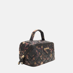 MZ WALLACE Metro Accordion Cosmetic Case In Tortoise - Big Bag NY
