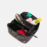 MZ WALLACE Metro Accordion Cosmetic Case In Tortoise - Big Bag NY
