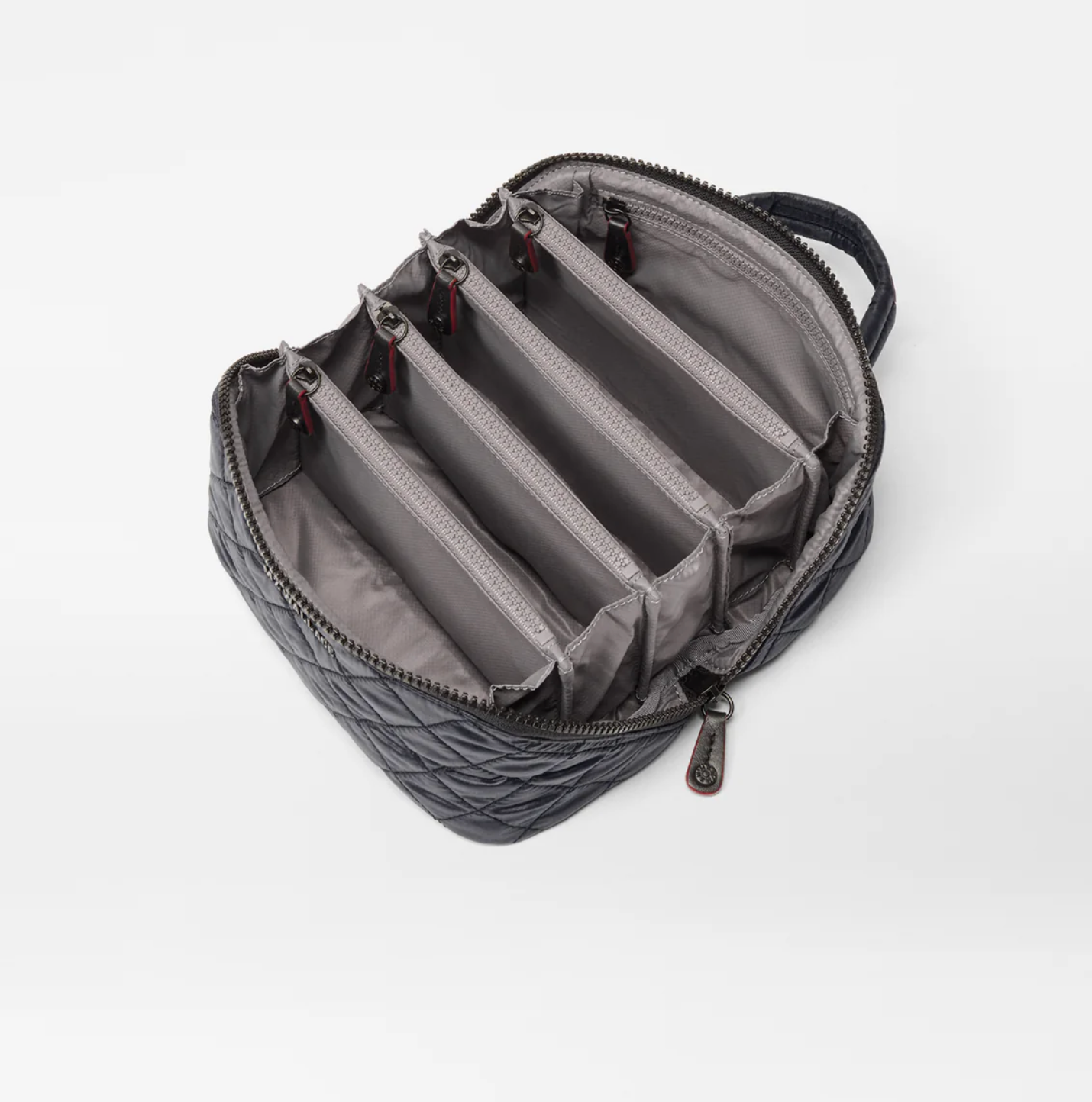 MZ WALLACE Metro Accordion Cosmetic Case in Black - Big Bag NY
