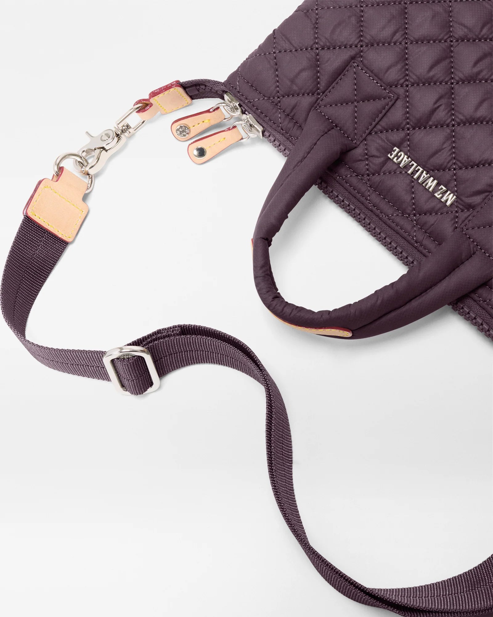 MZ WALLACE Micro Sutton in Raisin - Big Bag NY