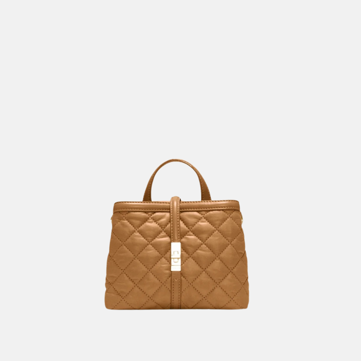 MZ WALLACE Mini Astor Top Handle Bag in Cognac - Big Bag NY